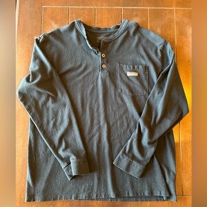 Patagonia Work Wear Long Sleeve Henley - Black - XL